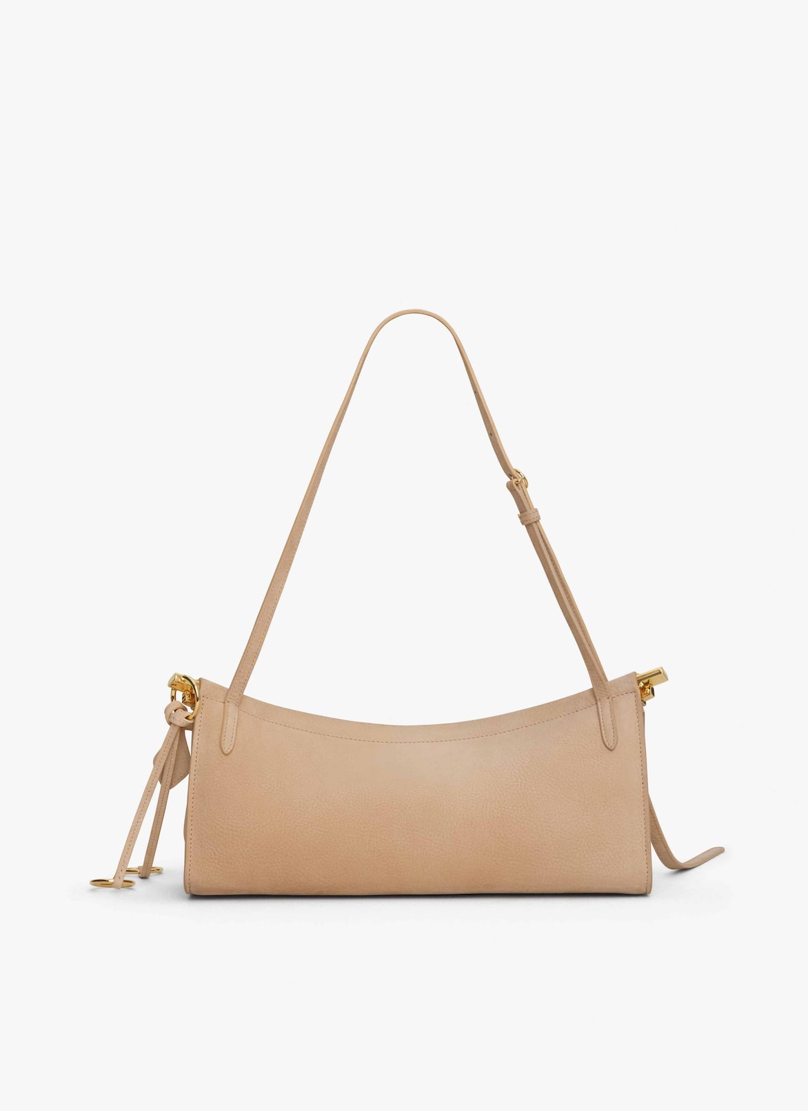 LE CLICK EAST WEST MEDIUM BAG IN NUBUCK ALAÏA DESERT LE CLICK EAST WEST MEDIUM BAG IN NUBUCK
